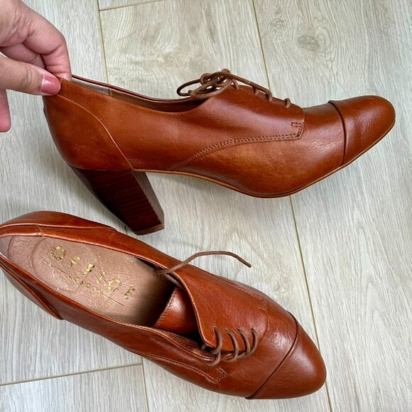 Office London brand leather sandal with lace - Picture 2 of 3